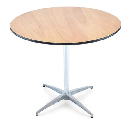 Atlas Commercial Products Cocktail Table, 36" Round 30" and 42" Poles CT536R